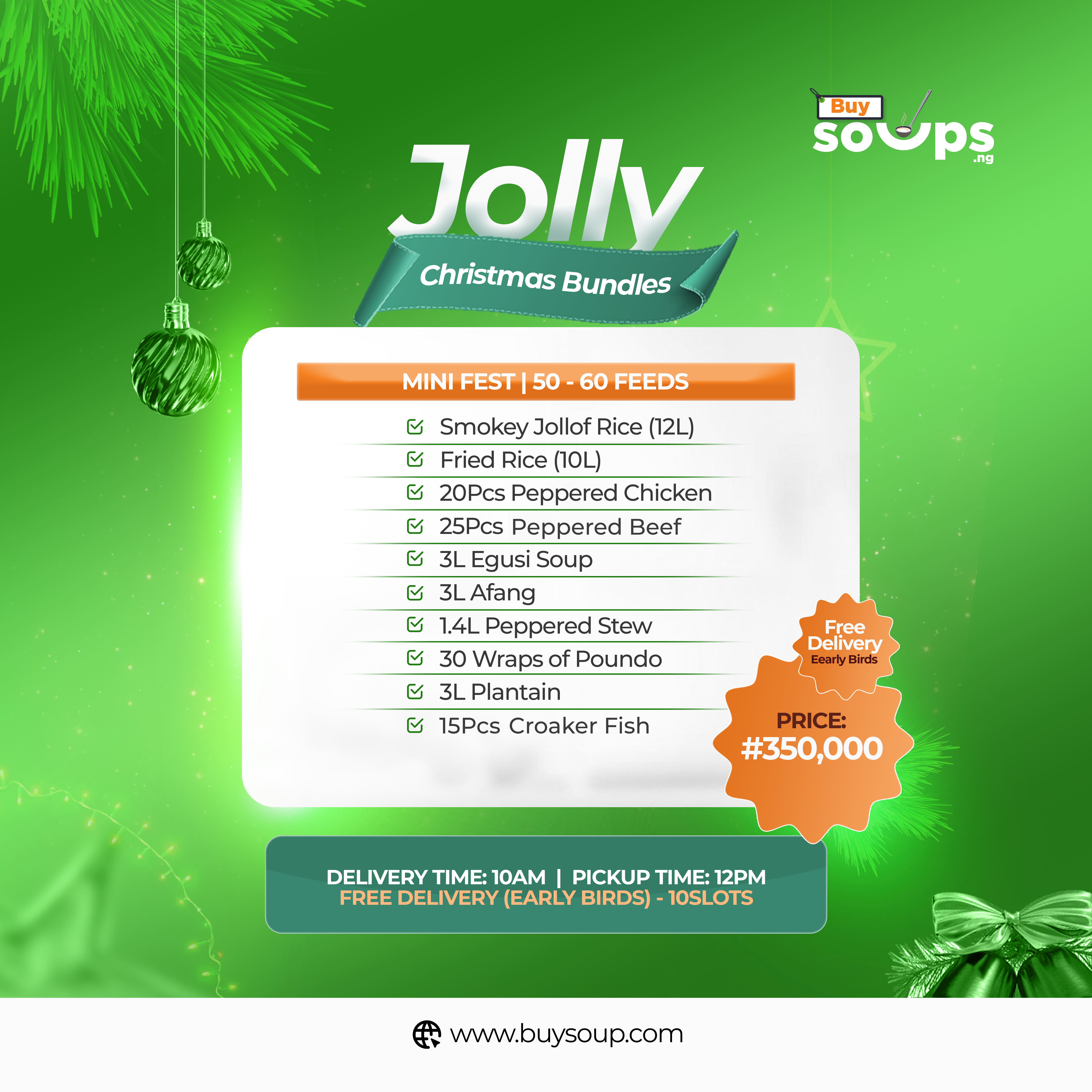 Christmas Bundle - Mini Fest | 50 -60 Feeds